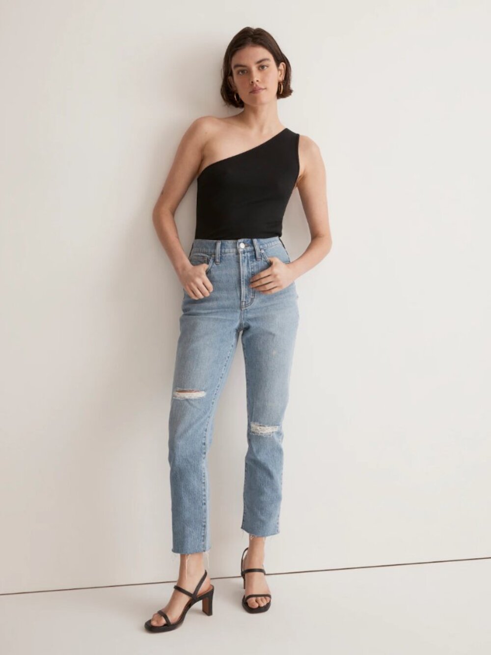 Madewell 24 The Perfect Vintage Jean in Bradwell Wash + Comfort Stretch